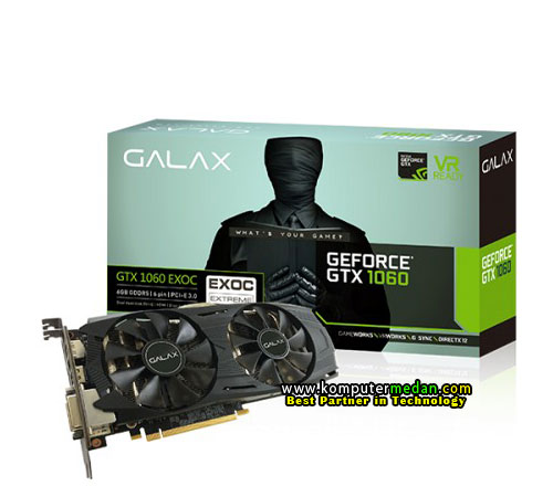 GALAX nVidia Geforce RTX 1060 Ti 6GB DDR6 KomputerMedan Toko