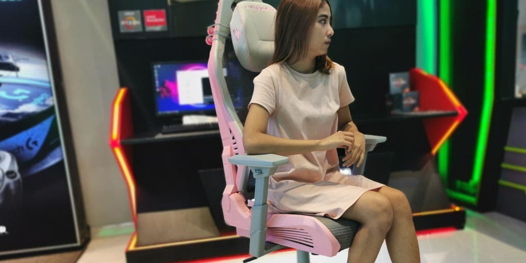 Review Kursi Gaming DXRACER AIR-R1S-GP G-GG1 (Grey Pink)