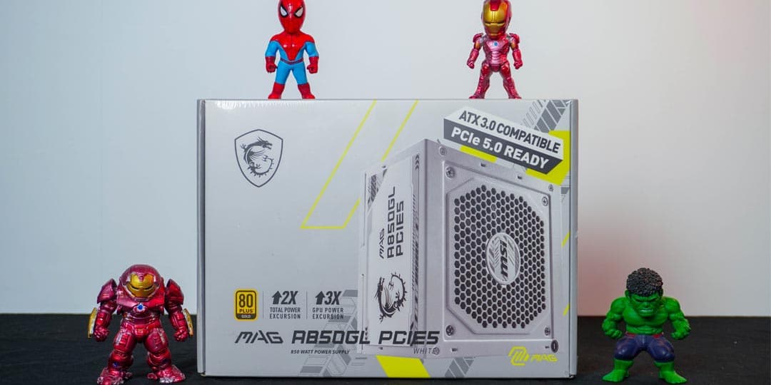 Review MSI MAG A850GL PCIE5 WHITE, Power Supply Super Gahar dengan 850W 80+ Gold!