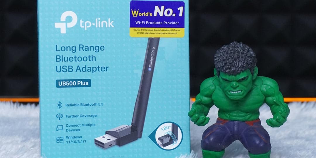 Review TP-LINK UB500 Plus: Solusi Adapter Bluetooth 5.3 Jarak Jauh yang Ringkas!