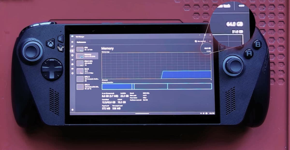 Modifikasi Gila: ASUS ROG Ally X Disulap Jadi 64 GB RAM, Overkill untuk Handheld Gaming!
