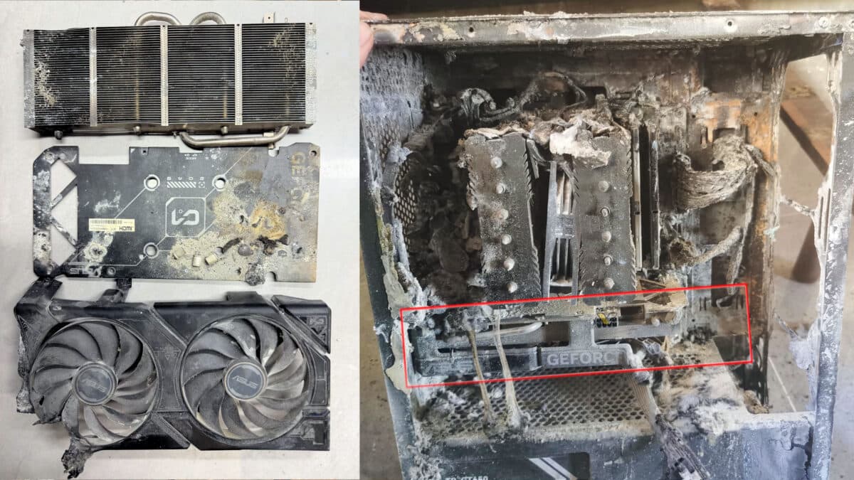Teknisi Ini Berhasil Hidupkan Kembali ASUS RTX 4060 yang Hangus Terbakar