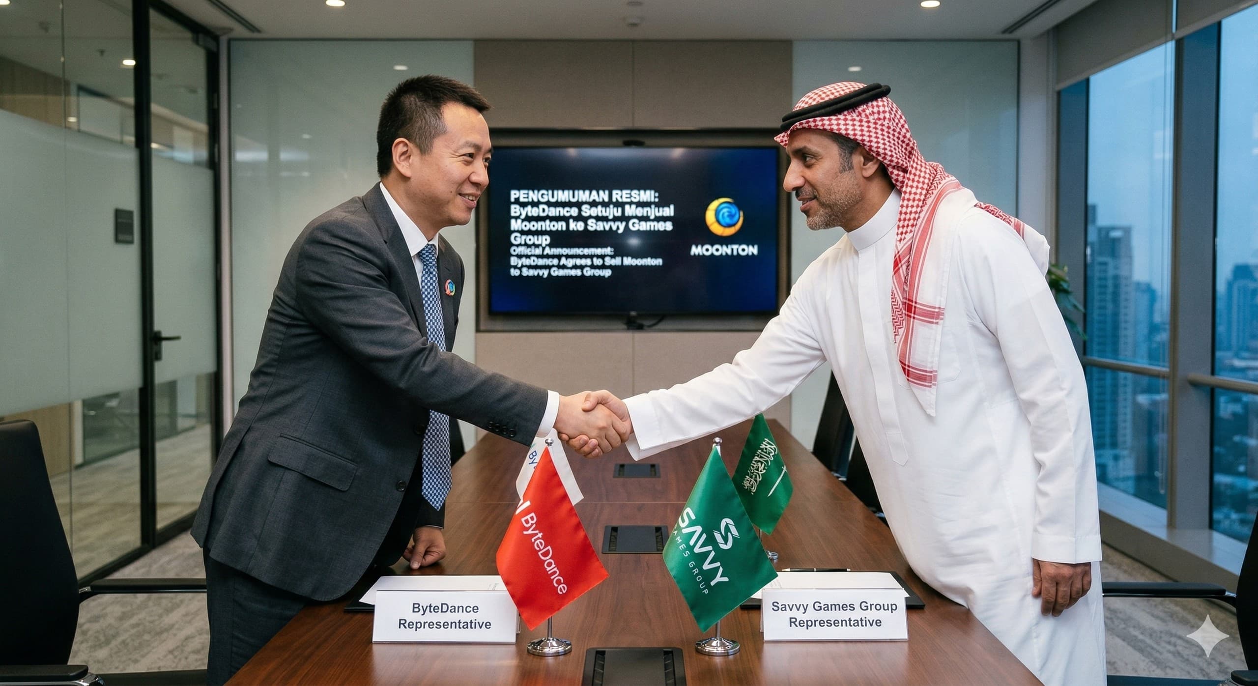 Resmi Dilepas! ByteDance Jual Moonton ke Savvy Games Group Arab Saudi Senilai $6 Miliar