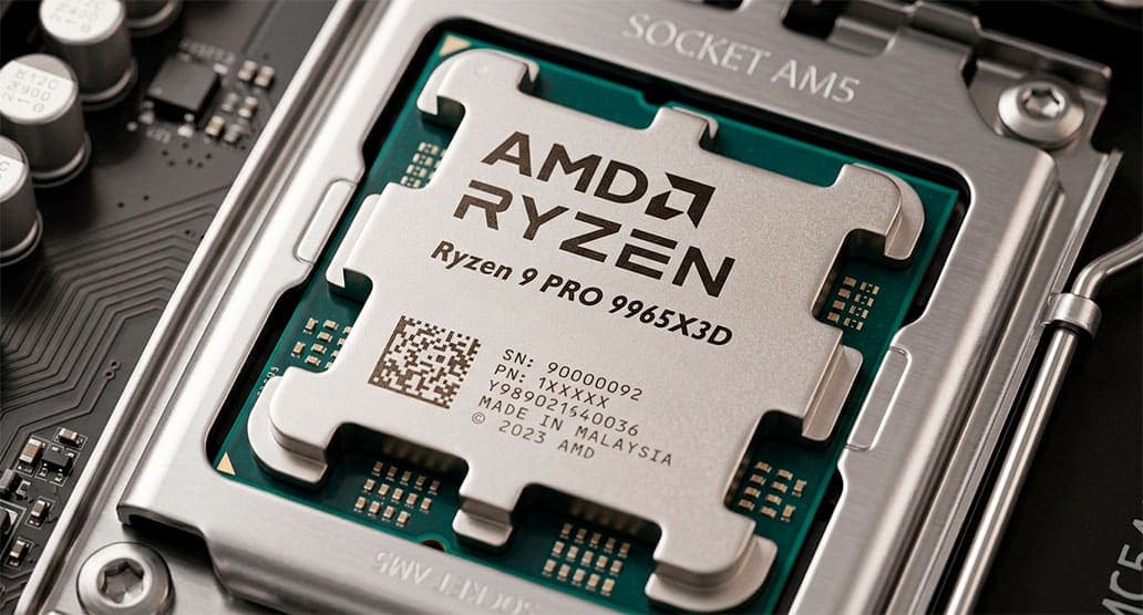 AMD Siapkan Ryzen 9 PRO 9965X3D, CPU 16-Core Lini "PRO" Pertama dengan 3D V-Cache