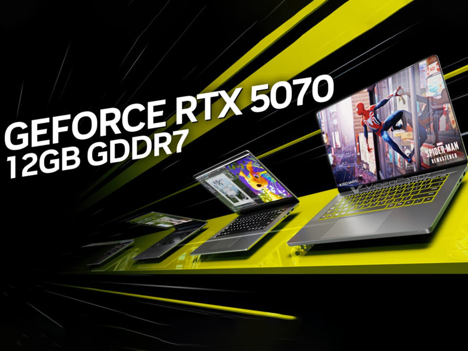 Akhirnya Rilis! NVIDIA Pamerkan GeForce RTX 5070 Laptop GPU, Bawa Memori 12GB GDDR7 Super Kencang!