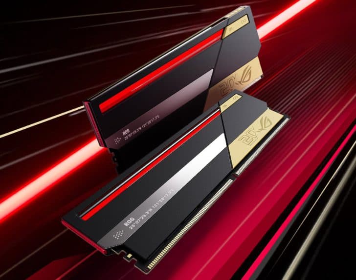 Terjun ke Pasar RAM, ASUS ROG Rilis Memori DDR5 48GB dengan Latensi Super Ketat CL26!