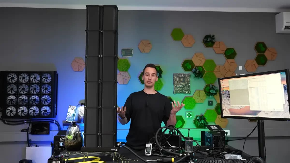Turun 19 Derajat! Cerobong 3D Print 110cm Sukses Dinginkan AMD Ryzen 7 9800X3D