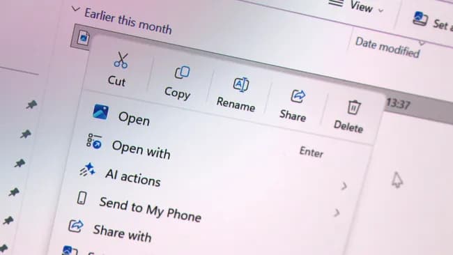 Menu Klik Kanan Windows 11 Dirombak Microsoft: Jauh Lebih Cepat dan Bebas Lemot!