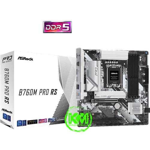 ASROCK B760M PRO RS DDR5 (INTEL) MOTHERBOARD - Image 1