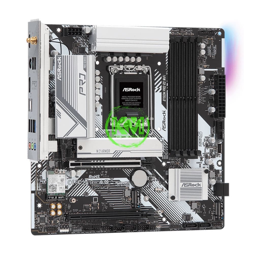 ASROCK B760M PRO RS WIFI DDR5 (INTEL) MOTHERBOARD - Image 4