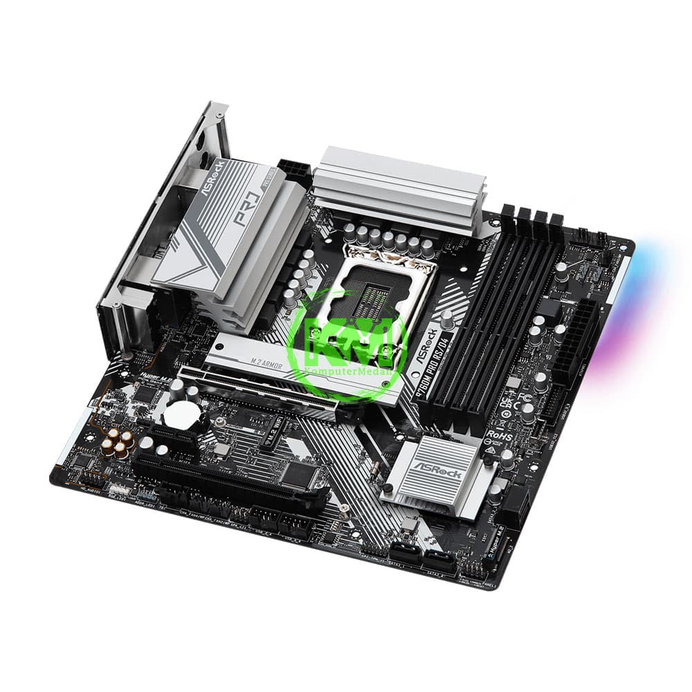 ASROCK B760M PRO RS/D4 (INTEL) MOTHERBOARD - Image 3