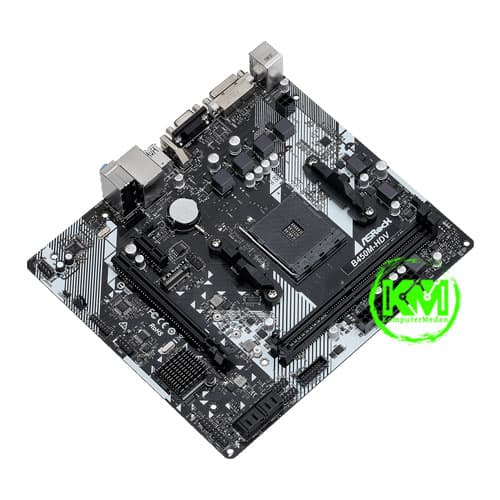 ASROCK B450M-HDV R4.0 DDR4 (AMD) MOTHERBOARD - Image 3