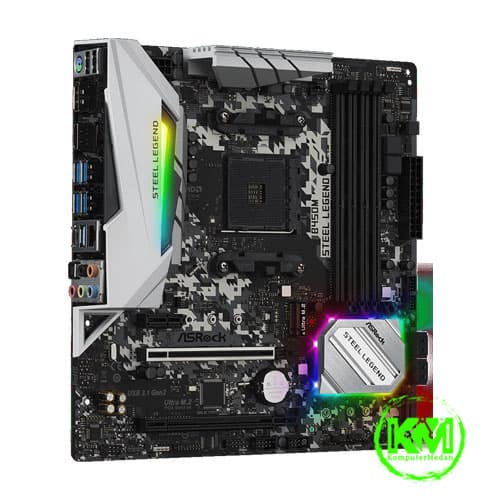 ASROCK B450M STEEL LEGEND (AMD) MOTHERBOARD - Image 4