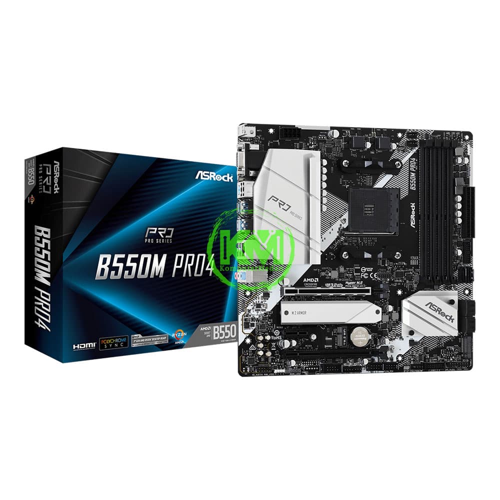 ASROCK B550M PRO4 DDR4 (AMD) MOTHERBOARD