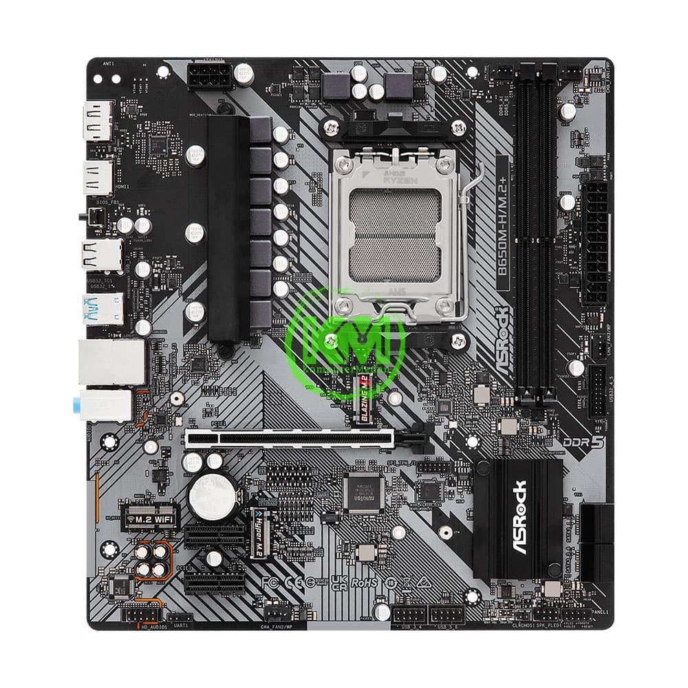 ASROCK B650M-H / M.2+ (AMD) MOTHERBOARD - Image 4
