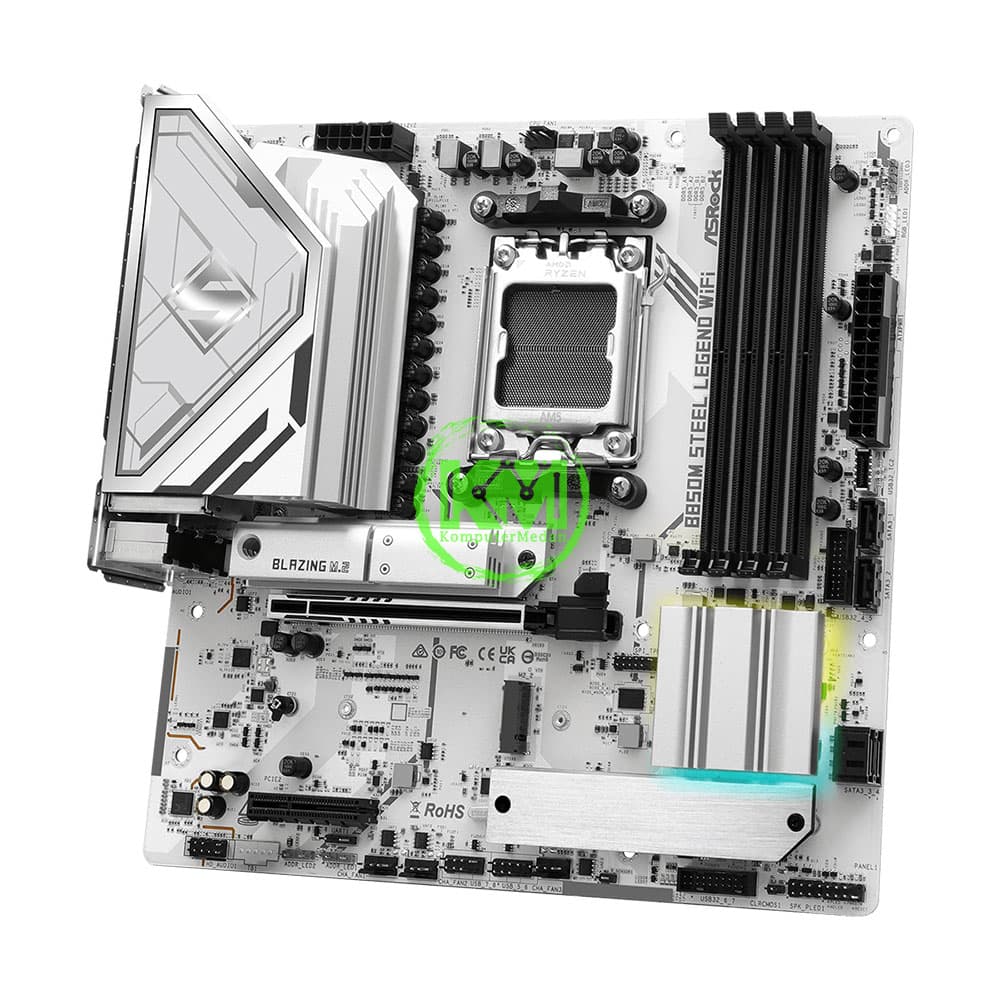 ASROCK B850M STEEL LEGEND WIFI DDR5 (AMD) MOTHERBOARD - Image 4
