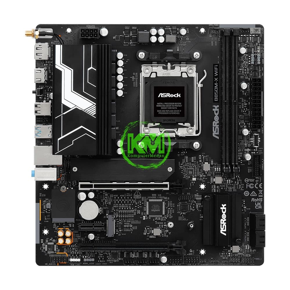 ASROCK B850M-X WIFI DDR5 (AMD) MOTHERBOARD - Image 2