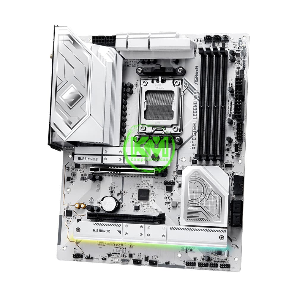 ASROCK X870 STEEL LEGEND WIFI (AMD) MOTHERBOARD - Image 4