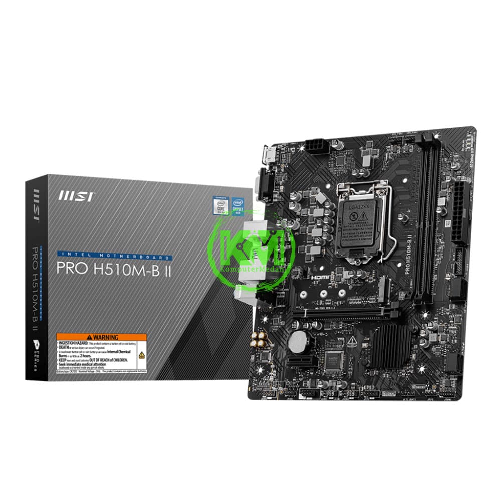 MSI PRO H510M-B II (Gen10th only) (INTEL) MOTHERBOARD - Image 1
