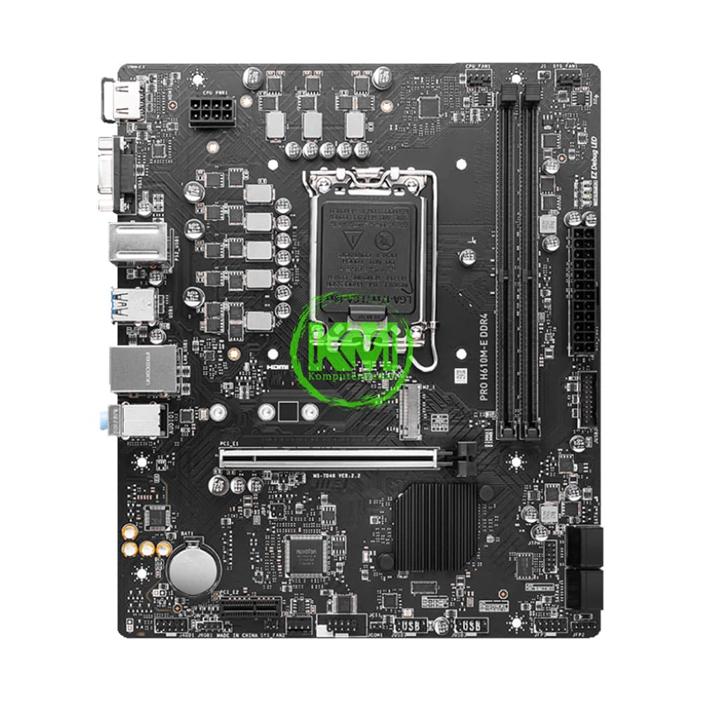 MSI PRO H610M-E DDR4 (INTEL) MOTHERBOARD - Image 2