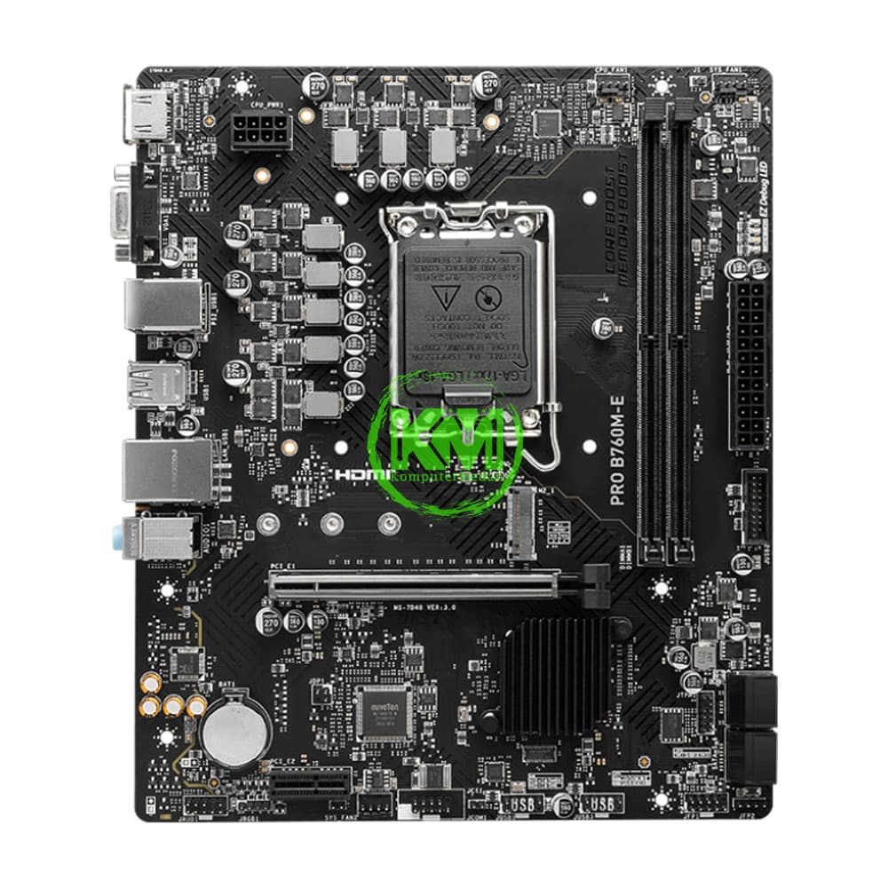 MSI PRO B760M-E DDR5 (INTEL) MOTHERBOARD - Image 2