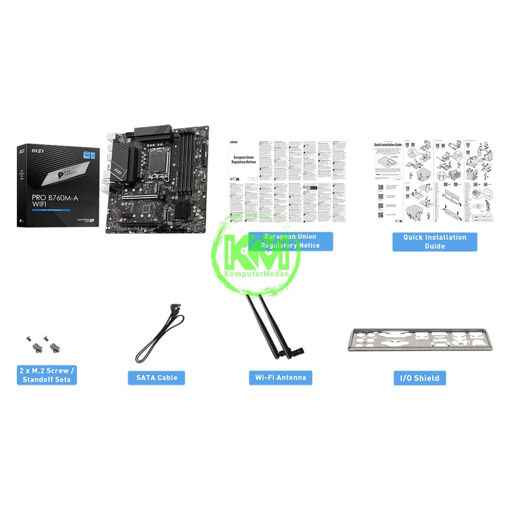 MSI PRO B760M-A WIFI DDR5 (INTEL) MOTHERBOARD - Image 6