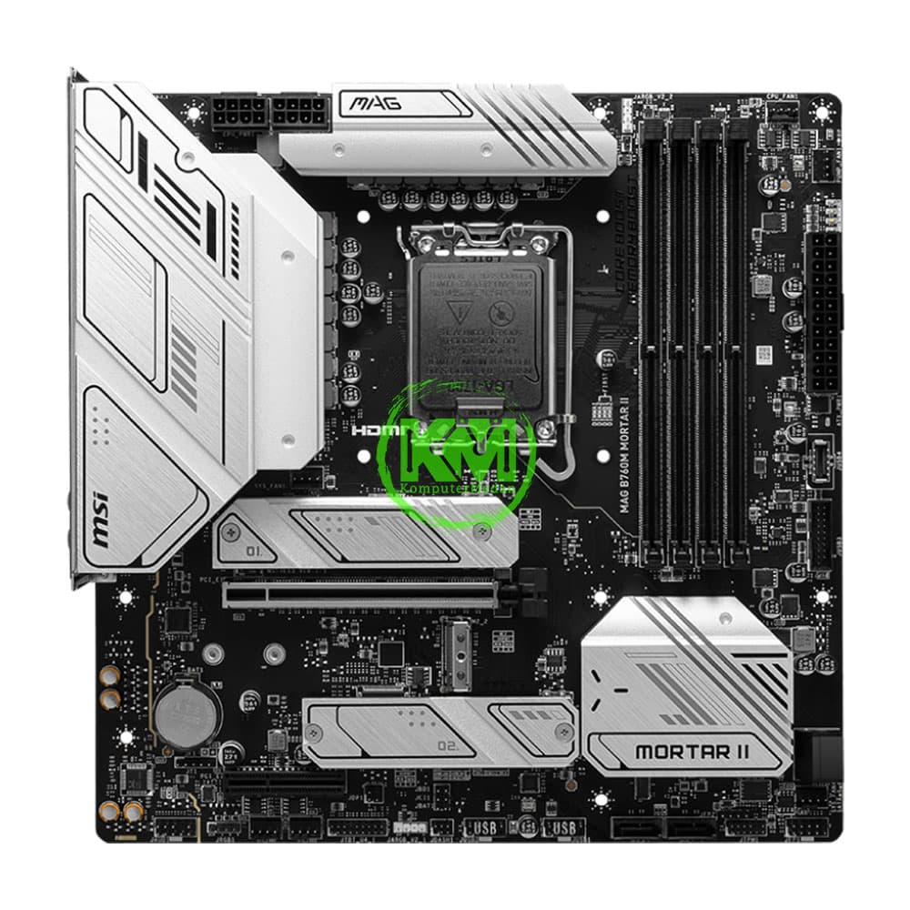 MSI MAG B760M MORTAR II (INTEL) MOTHERBOARD - Image 2