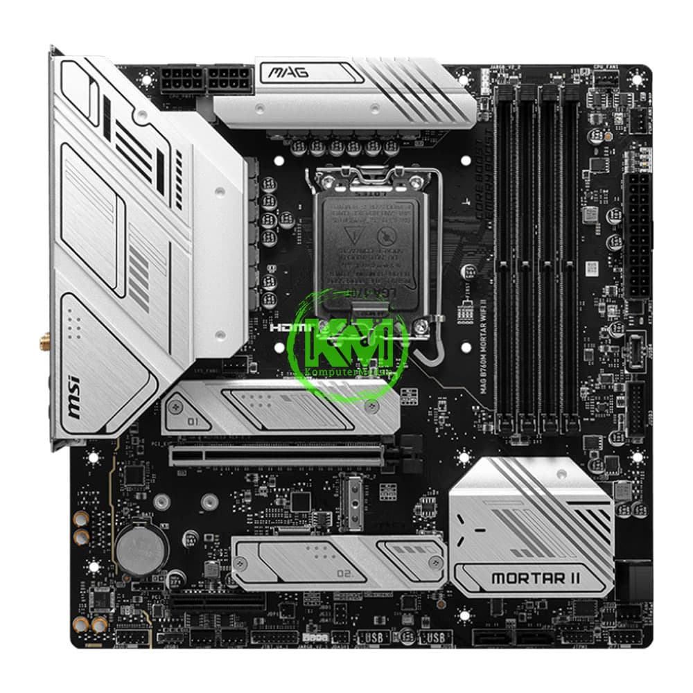MSI MAG B760M MORTAR WIFI II (INTEL) MOTHERBOARD - Image 2