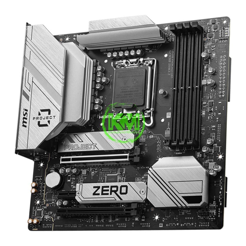 MSI B760M PROJECT ZERO (INTEL) MOTHERBOARD - Image 3
