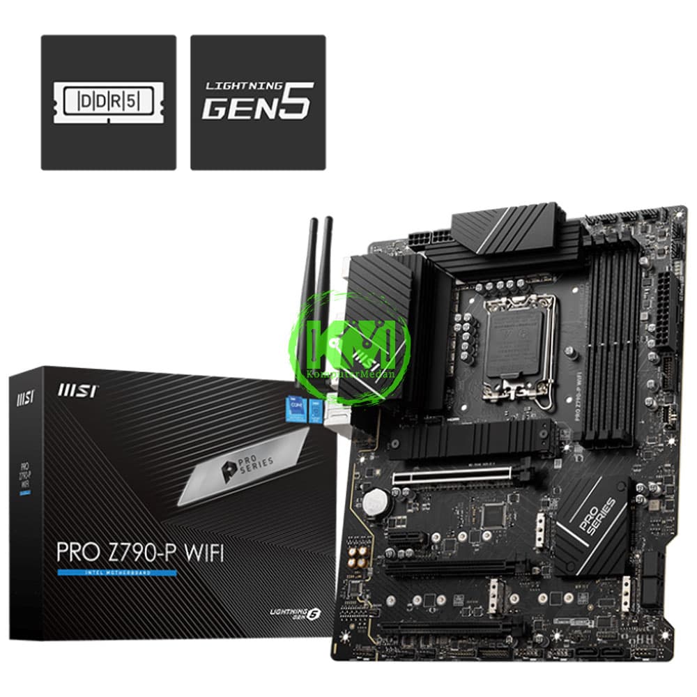 MSI PRO Z790-P WIFI DDR5 (INTEL) MOTHERBOARD - Image 1