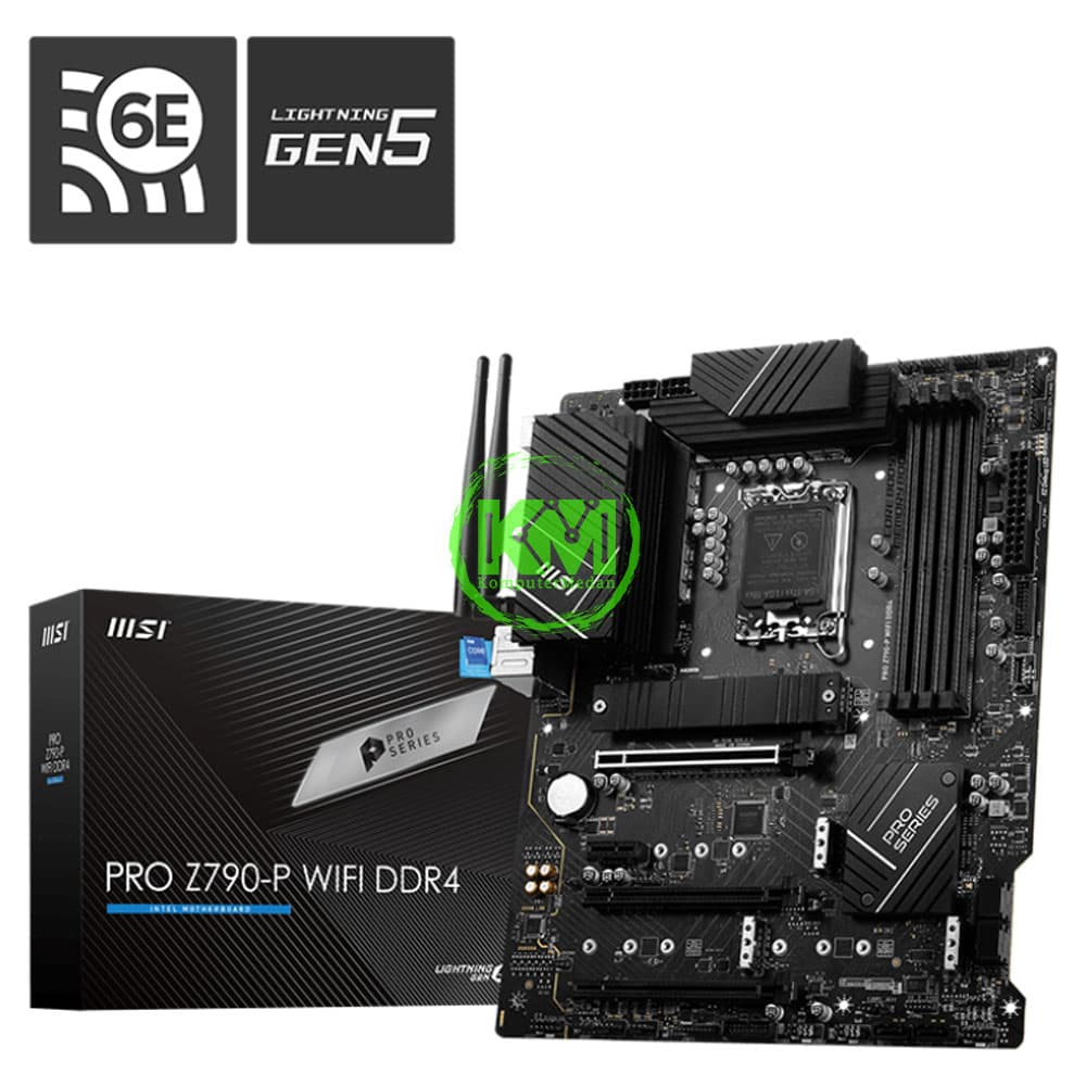 MSI PRO Z790-P WIFI DDR4 (INTEL) MOTHERBOARD - Image 1