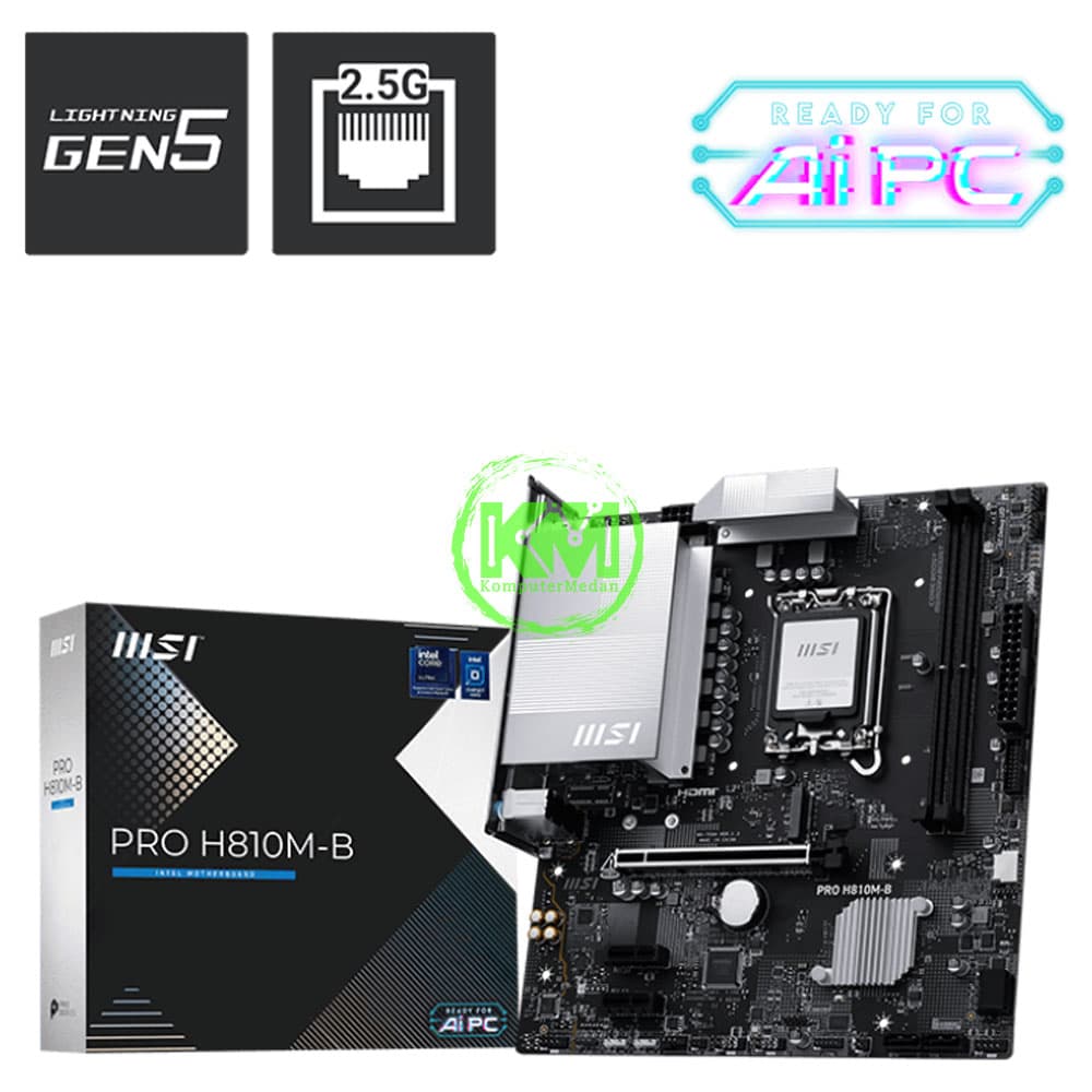 MSI PRO H810M-B (INTEL) MOTHERBOARD