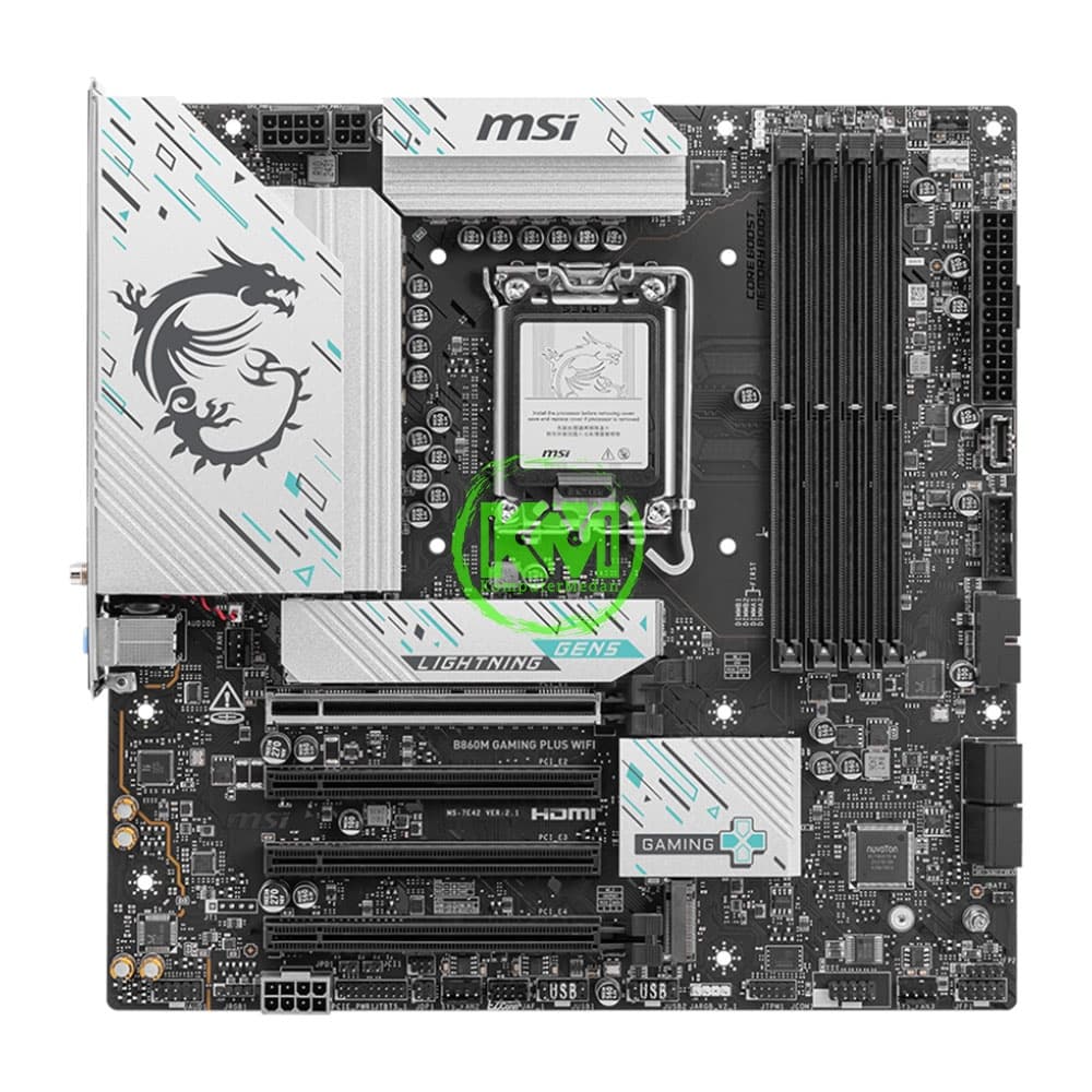 MSI B860M GAMING PLUS WIFI (INTEL) MOTHERBOARD - Image 2