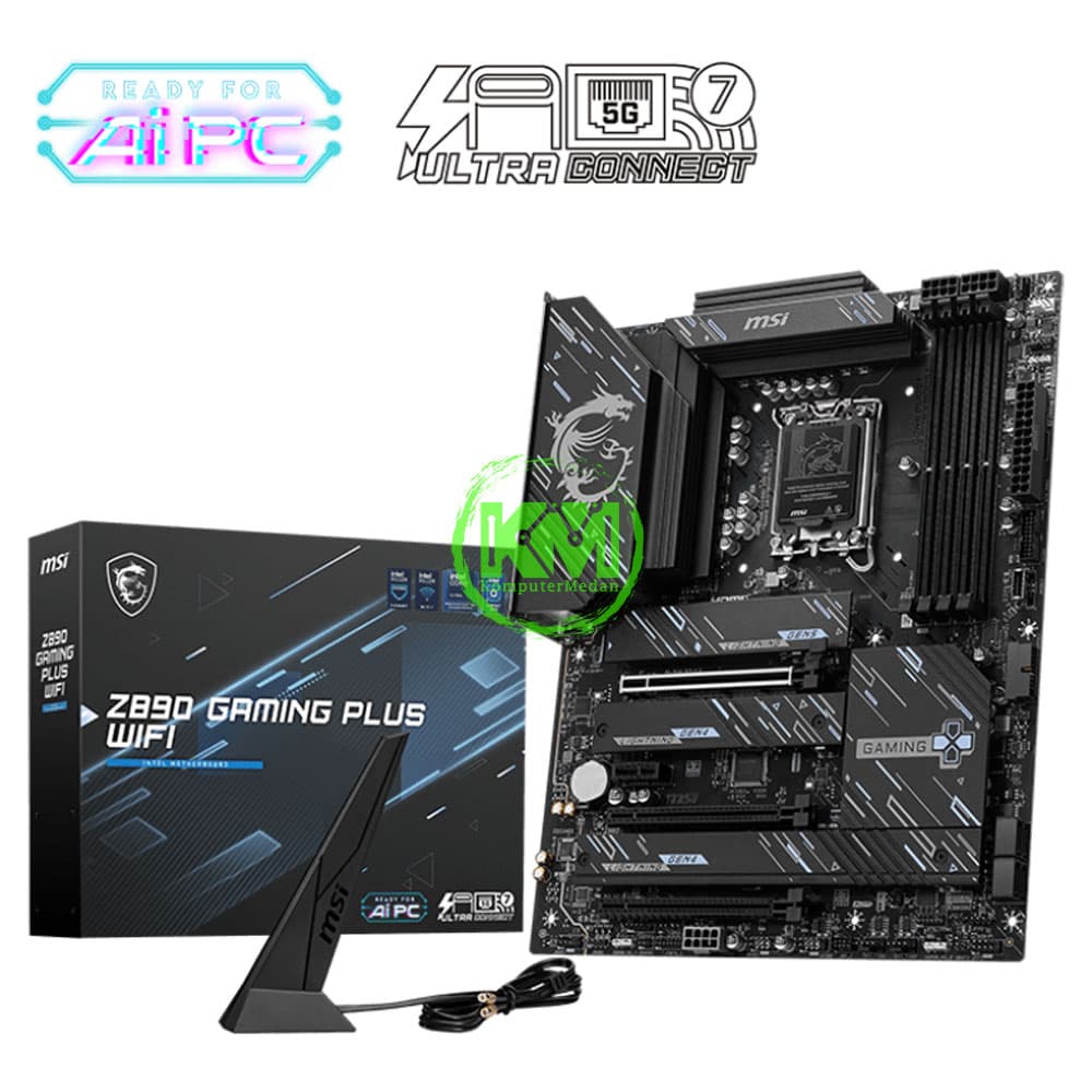 MSI Z890 GAMING PLUS WIFI (INTEL) MOTHERBOARD - Image 1