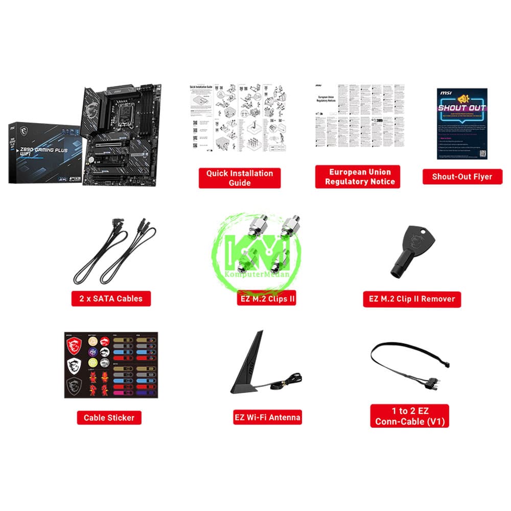 MSI Z890 GAMING PLUS WIFI (INTEL) MOTHERBOARD - Image 6