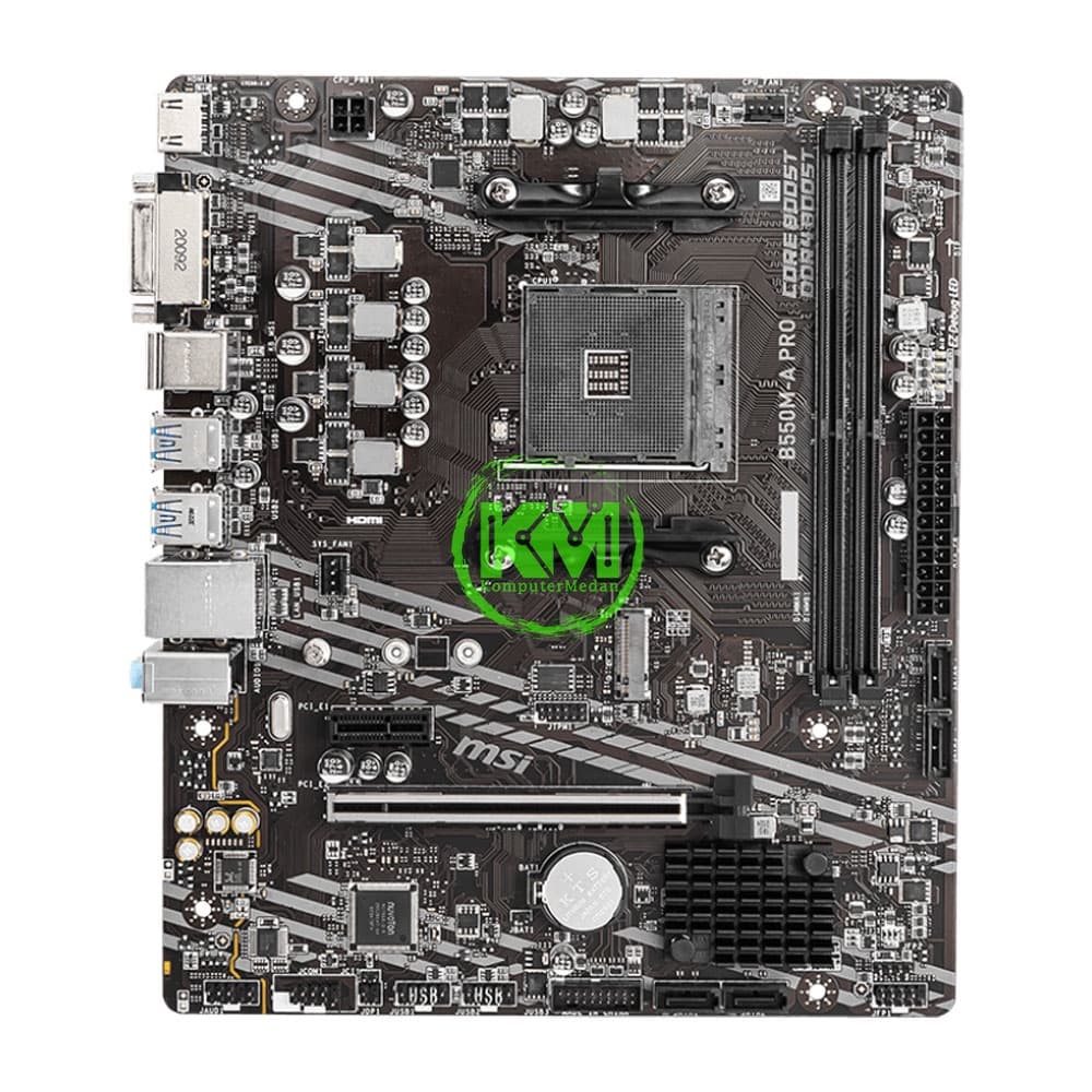 MSI B550M-A PRO (AMD) MOTHERBOARD - Image 2