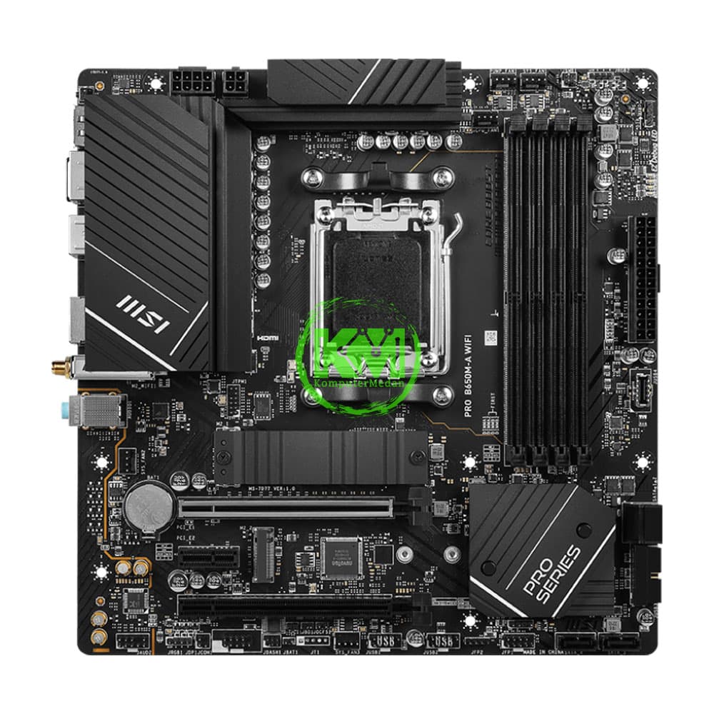 MSI PRO B650M-A WIFI (AMD) MOTHERBOARD - Image 2