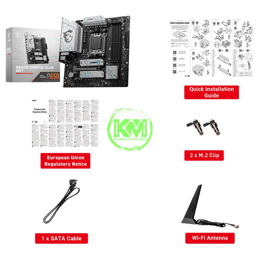 MSI B650M GAMING PLUS WIFI (AMD) MOTHERBOARD - Image 6