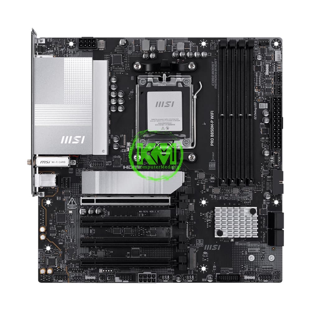 MSI PRO B850M-P WIFI (AMD) MOTHERBOARD - Image 2