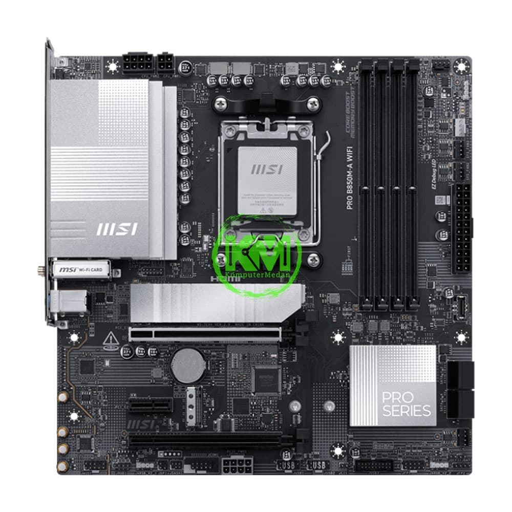 MSI PRO B850M-A WIFI (AMD) MOTHERBOARD - Image 2