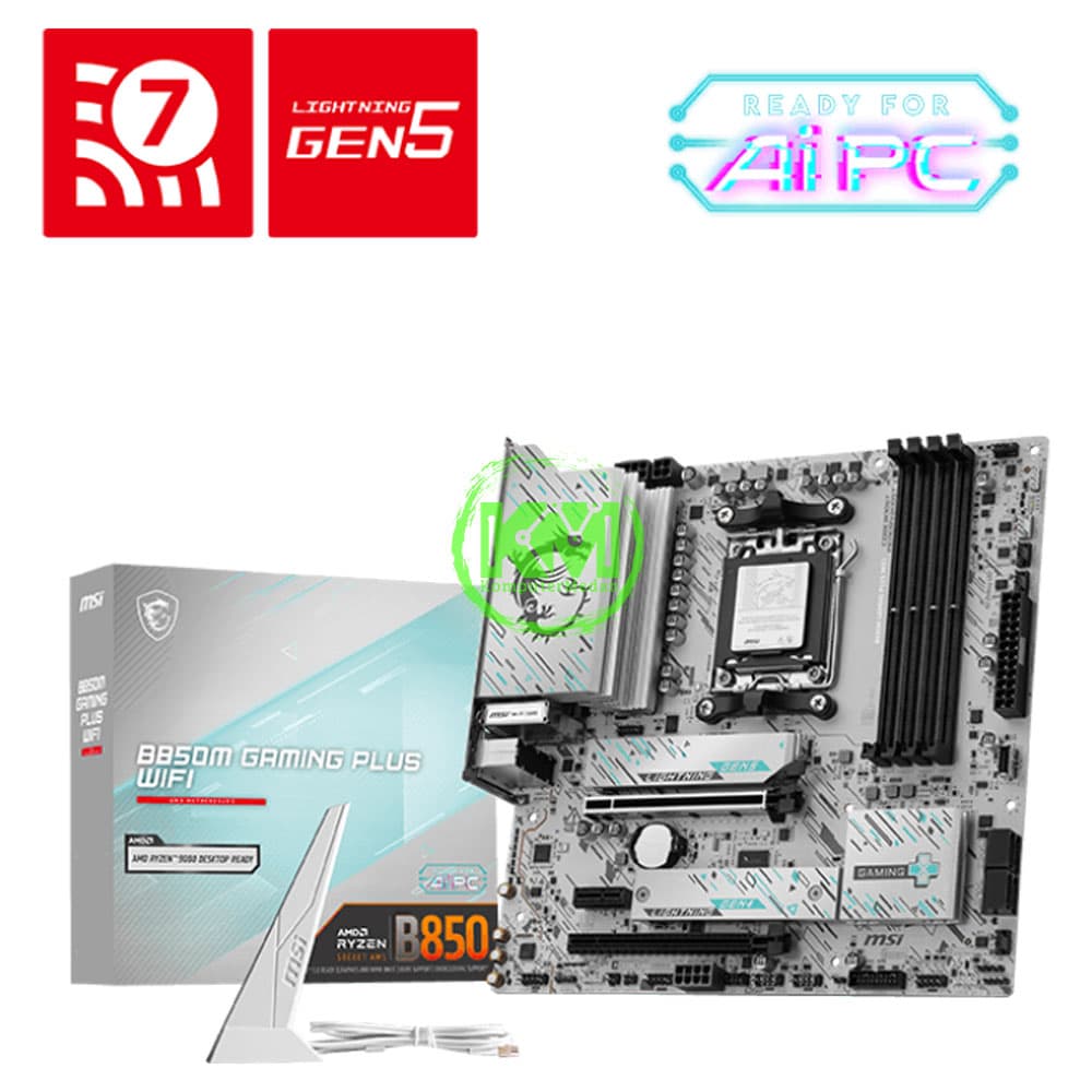 MSI B850M GAMING PLUS WIFI (AMD) MOTHERBOARD - Image 1