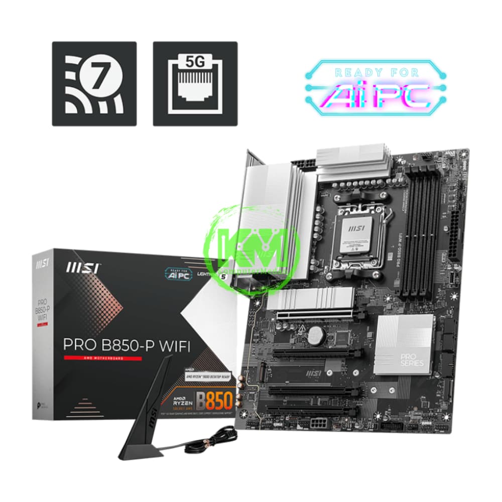 MSI PRO B850-P WIFI (AMD) MOTHERBOARD