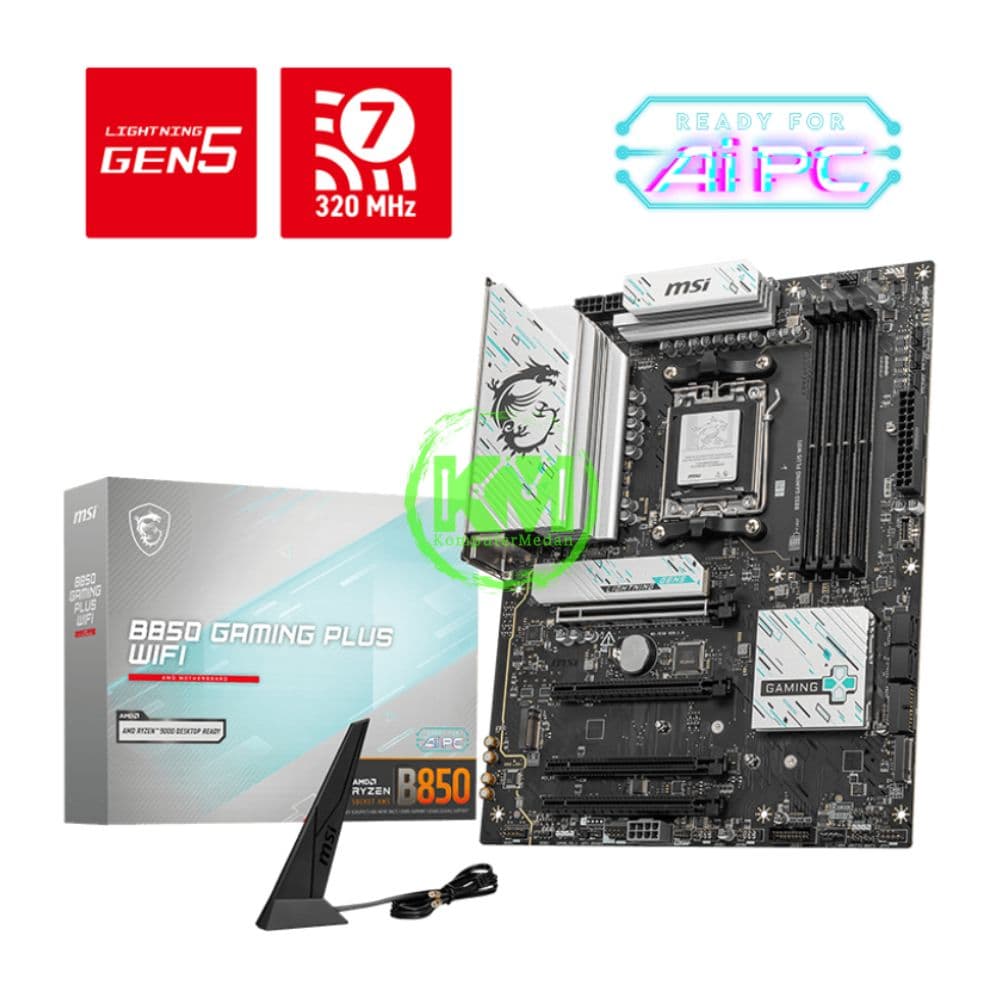 MSI B850 GAMING PLUS WIFI (AMD) MOTHERBOARD