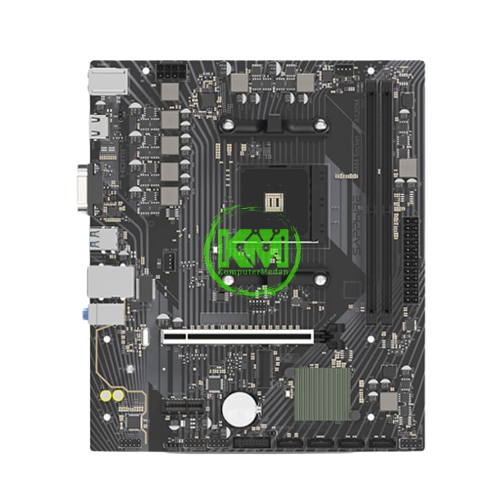 SAPPHIRE A520M-E (HDMI, VGA) (AMD) MOTHERBOARD - Image 2