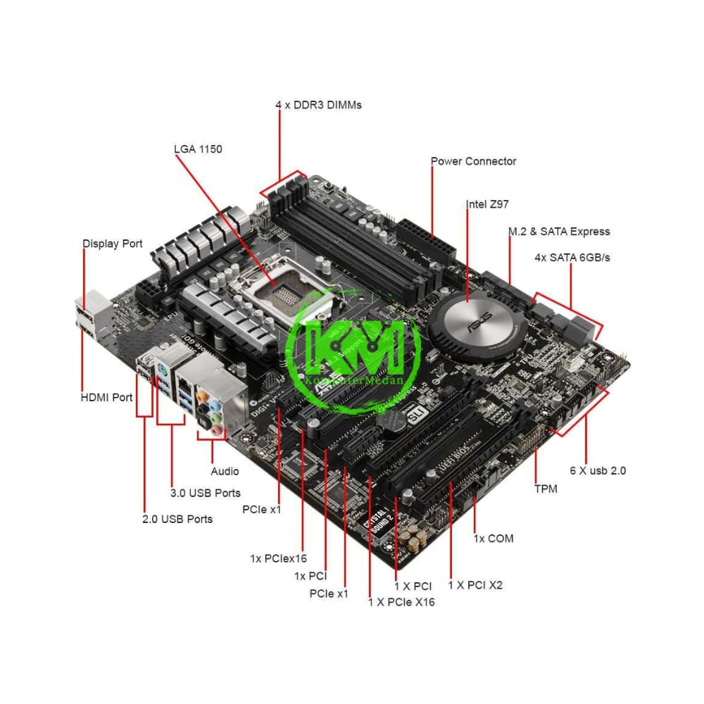 ARMOUR H61M-DS3 (INTEL) MOTHERBOARD - Image 3