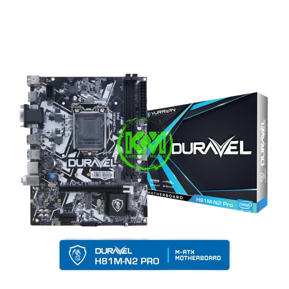 VURRION DURAVEL H81M-N2 PRO (INTEL) MOTHERBOARD - Image 1