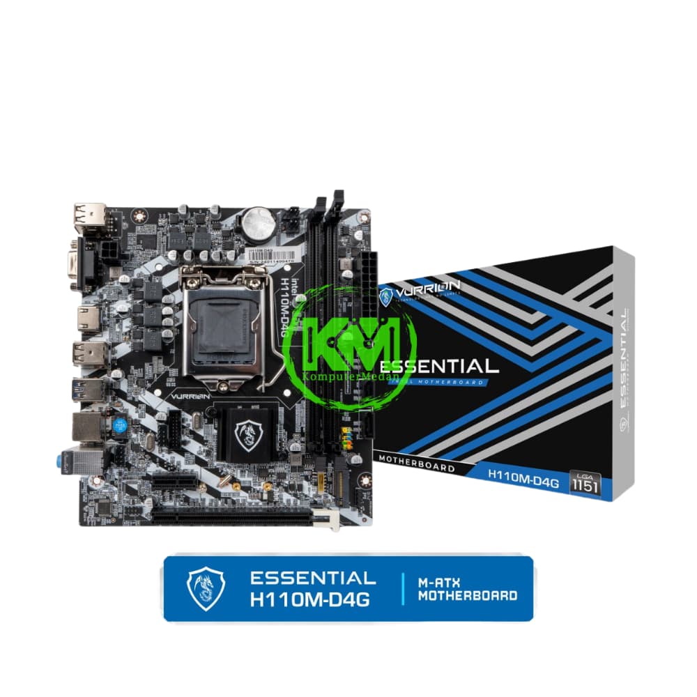 VURRION ESSENTIAL H110M4-D4G (INTEL) MOTHERBOARD - Image 1