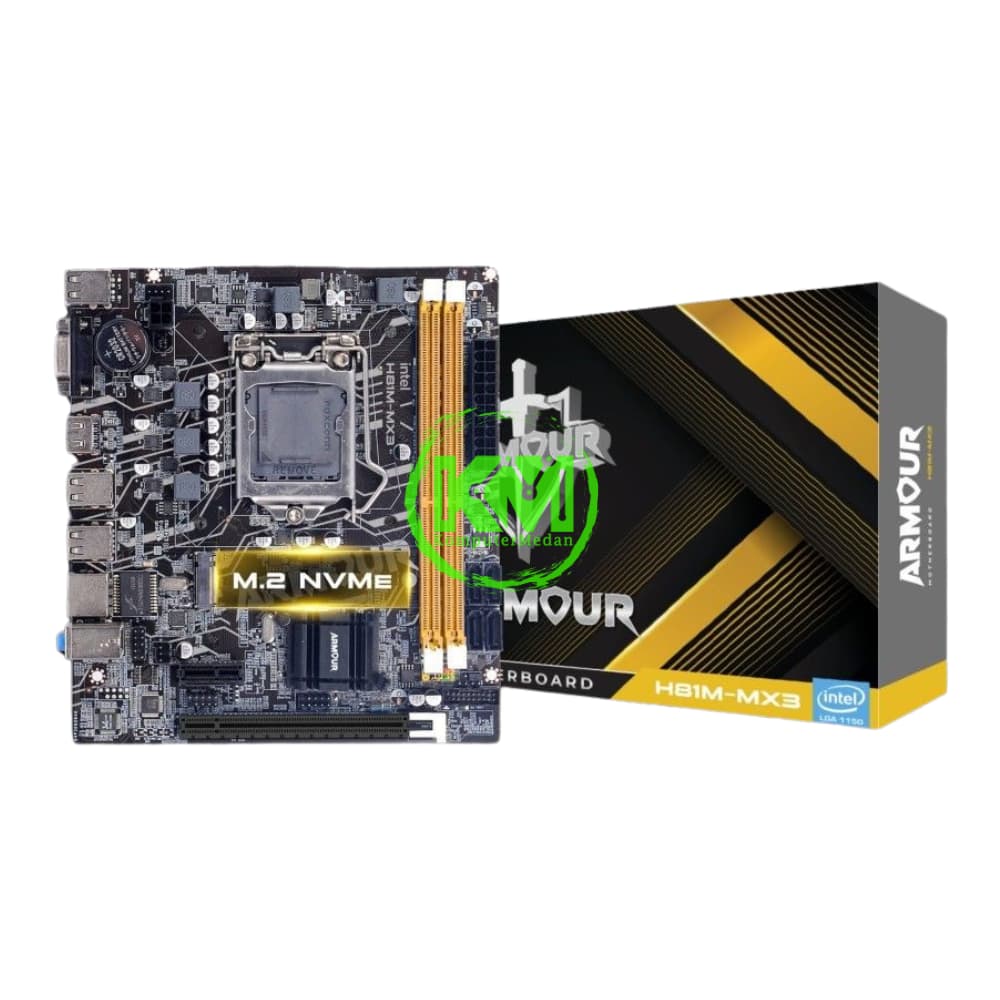 ARMOUR H81M-MX3 (INTEL) MOTHERBOARD