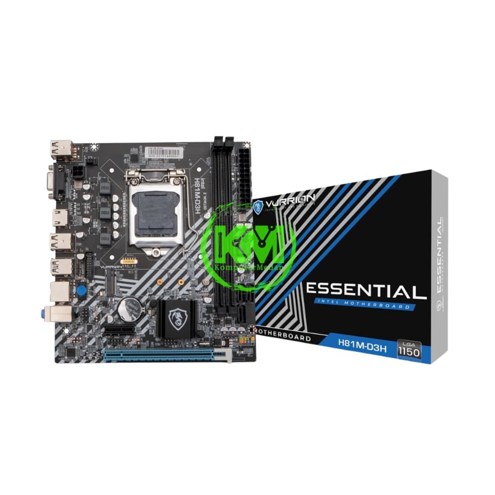 VURRION ESSENTIAL H81M-D3H (INTEL) MOTHERBOARD