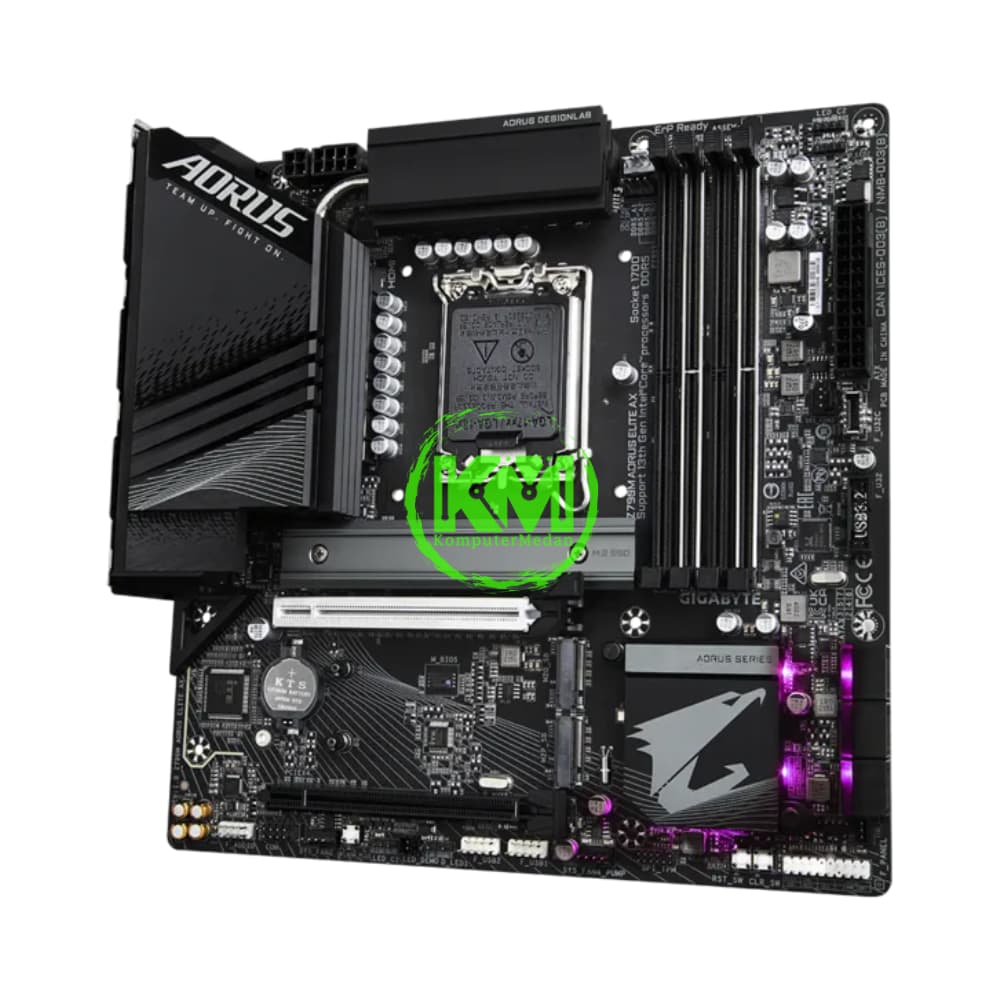 GIGABYTE Z790M AORUS ELITE AX (DDR5) (INTEL) MOTHERBOARD - Image 4